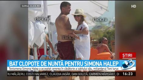 Bat clopete de nuntă pentru Simona Halep