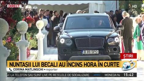 Imagini unice de la nunta Teodorei, fiica lui Gigi Becali. Gestul latifundiarului din Pipera