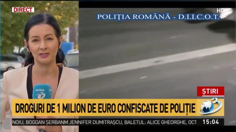 Heroină &icirc;n valoare de 1.5 milioane de euro, confiscată de Poliţie. Drogurile trebuiau livrate &icirc;n Bucureşti
