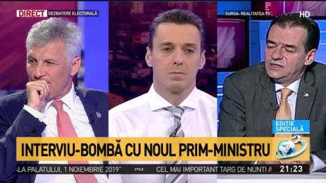 INTERVIU. Ludovic Orban, propunerea PNL pentru funcţia de premier: "Obiectivul nostru este să creştem venitul românilor. Trebuie să se bazeze pe dezvoltare economică, pe investiţii"