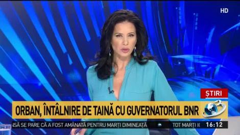 Ludovic Orban, întâlnire de taină cu guvernatorul BNR