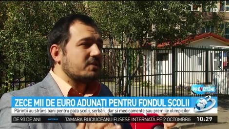 Zece mii de euro adunaţi pentru fondul şcolii