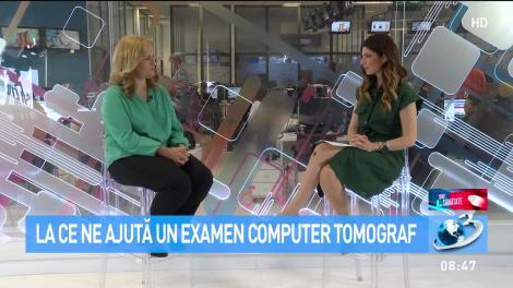 Sfat de sănătate. La ce ne ajută un examen computer tomograf