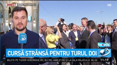 Cursă strânsă pentru turul II