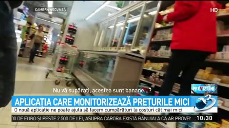 Aplicaţia care monitorizează preţurile mici