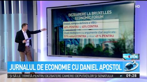 Jurnalul de economie cu Daniel Apostol. Prăpastia dintre bogaţi şi săraci