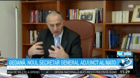 Geoană, noul secretar general adjunct al NATO