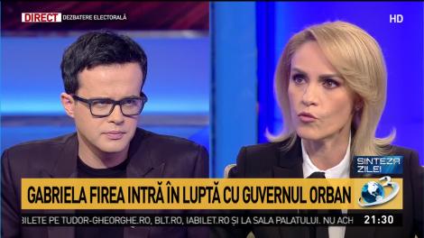 Sinteza zilei. Gabriela Firea intră în luptă cu Guvernul Orban