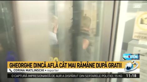 Gheorghe Dincă află c&acirc;t mai răm&acirc;ne după gratii