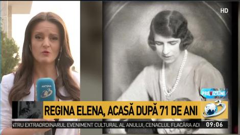 Moment istoric pentru Rom&acirc;nia. Regina Elena, acasă după 71 de ani