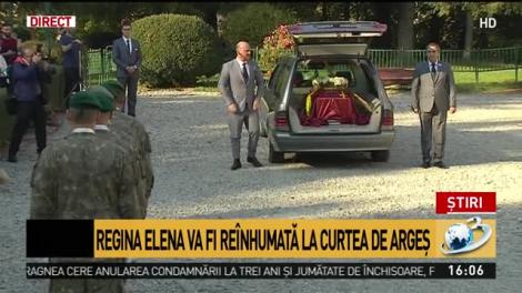 Osemintele Reginei Elena au ajuns la Curtea de Argeş