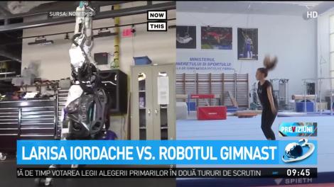 Larisa Iordache vs.robotul gimnast