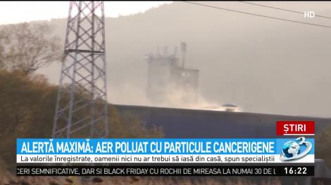 Alertă maximă: Aer poluat cu particule cancerigene