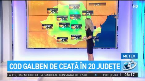 VREMEA. Temperaturi de vară în luna octombrie. Valori termice ridicate toată săptămâna, în toate regiunile ţării