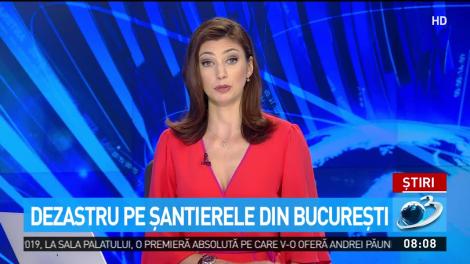 Dezastru pe șantierele din București