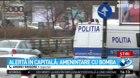 Ameninţare cu bombă &icirc;n centrul Capitalei. O bancă de pe Calea Victoriei a fost evacuată