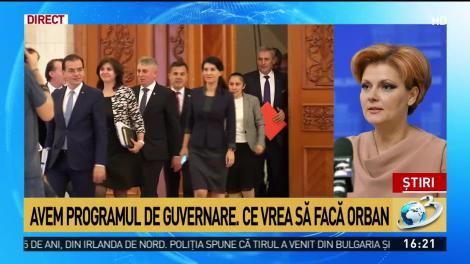Lia Olguţa Vasilescu, despre programul de guvernare. Ce spune despre salarii şi pensii