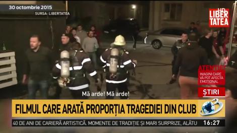 Noi imagini şocante de la intervenţia din Colectiv