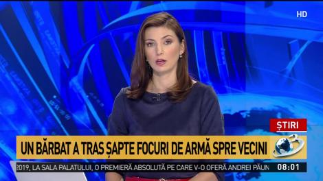 Și-a scos pușca din pod și a început să tragă în vecini! Scene de groază, într-un sat din Teleorman: „Nu am apucat să îl întrebăm de ce, că a și tras de șapte ori!”