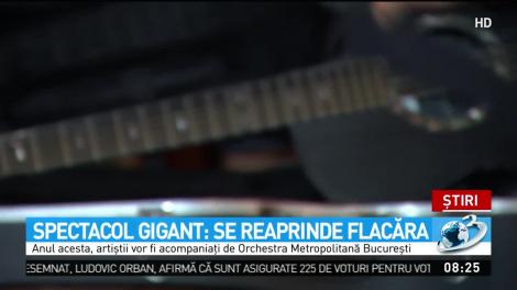 Andrei Păunescu reaprinde spectacolul Cenaclul Flacăra