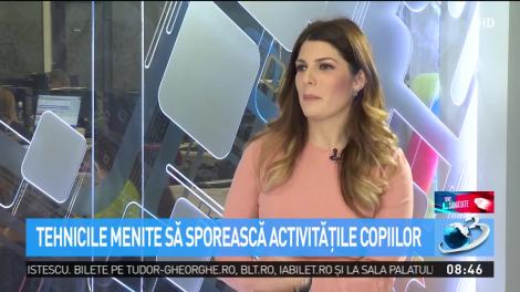 Sfat de sănătate. Tehnicile menite să sporească activităţile copiilor