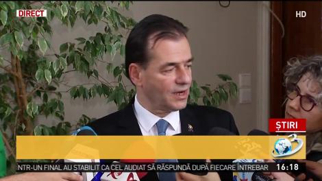 Ludovic Orban: Dăncilă nu mai are în acest moment nicio calitate pentru a propune un comisar european