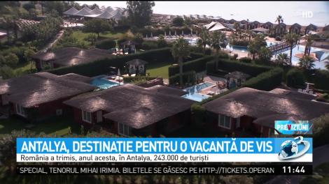 Antalya, destinaţie pentru o vacanţă de vis