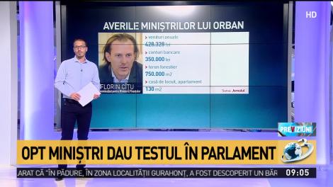 Care sunt averile miniştrilor lui Orban