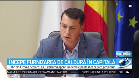 &Icirc;ncepe furnizarea de căldură &icirc;n Capitală