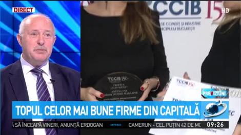 Premiu pentru sprijinarea antreprenoriatului. Topul celor mai bune firme din Capitală