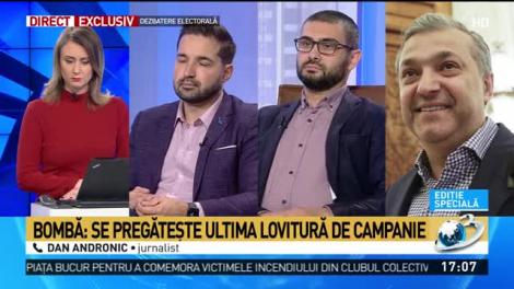 Dan Andronic: &Icirc;n mod cert Klaus Iohannis este pe primul loc