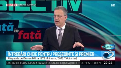 Planul politic al candidaților la alegerile prezidențiale. Bogdan Stanoevici: "A venit timpul să punem punct și să o luăm de la capăt"