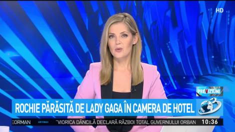 Lady Gaga și-a abandonat în hotel o rochie spectaculoasă semnată de Valentino