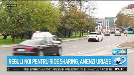 Reguli noi pentru ride sharing, amenzi uriașe