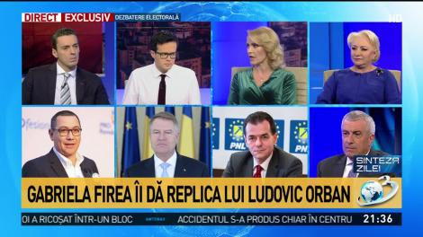 Gabriela Firea, reacție la declarațiile lui Ludovic Orban: „Este de o obrăznicie fără precedent!”