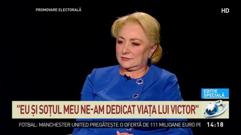 Motivul pentru care Viorica Dăncilă nu a făcut un copil, după ce l-a &icirc;nfiat pe Victor