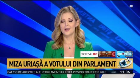 Miză uriaşă a votului din Parlament