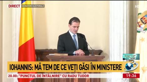 Premierul Ludovic Orban către preşedintele Iohannis: Domnule preşedinte, de astăzi aveţi un partener de încredere!