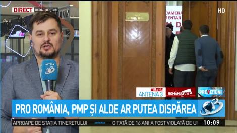 Pro România, PMP și ALDE ar putea dispărea