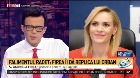 Falimentul RADET. Gabriela Firea îi dă replica lui Orban: Este un premier sadic!