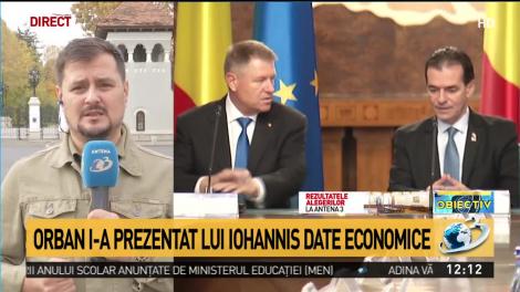 Ședință de urgență la Cotroceni. Ce a discutat Ludovic Orban cu președintele Klaus Iohannis