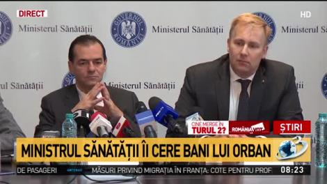 Ministrul Sănătății îi cere bani lui Ludovic Orban: „Știu că nu o să-i placă domnului premier”. Reacția liderului PNL