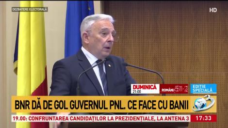 BNR dă de gol guvernul PNL. Ce face cu banii