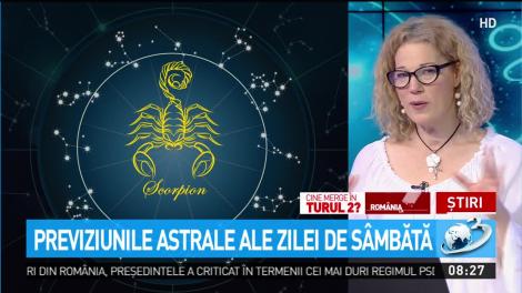 HOROSCOP 9 NOIEMBRIE, cu Camelia Pătrășcanu. Balanțele strălucesc, Vărsătorii au vizite sau drumuri de făcut