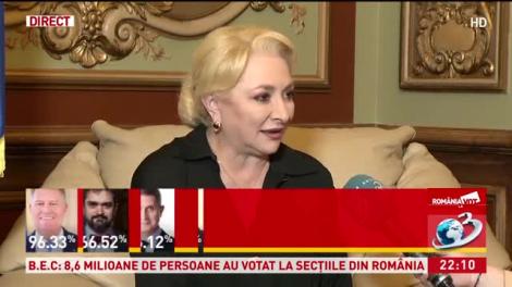Alegeri Prezidențiale 2019. Viorica Dăncilă, dezvăluiri în direct! Ce gest a făcut fiul ei pentru ea. „S-ar putea reduce diferența, dar...”