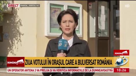 Imagini în direct din Caracal. Cum se desfăşoară votul în oraşul care a bulversat România