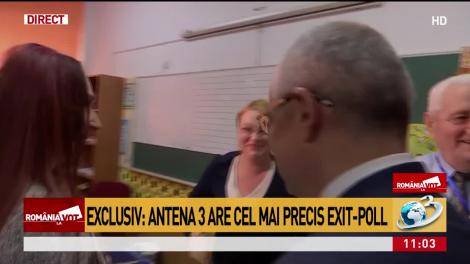 Emil Boc a votat alături de soţia sa, la o secţie de vot din Cluj