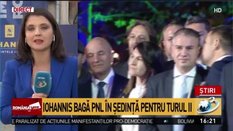 Iohannis bagă lideriii PNL în ședință pentru turul II