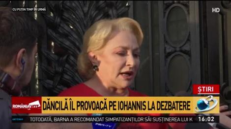Ce s-ar putea întâmpla la o dezbatere 1 la 1 între candidații din turul 2. Viorica Dăncilă lansează oficial invitația către Klaus Iohannis