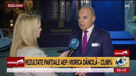 Rareș Bogdan: „Este un scor bun, Klaus Iohannis a convins după cinci ani de mandat”